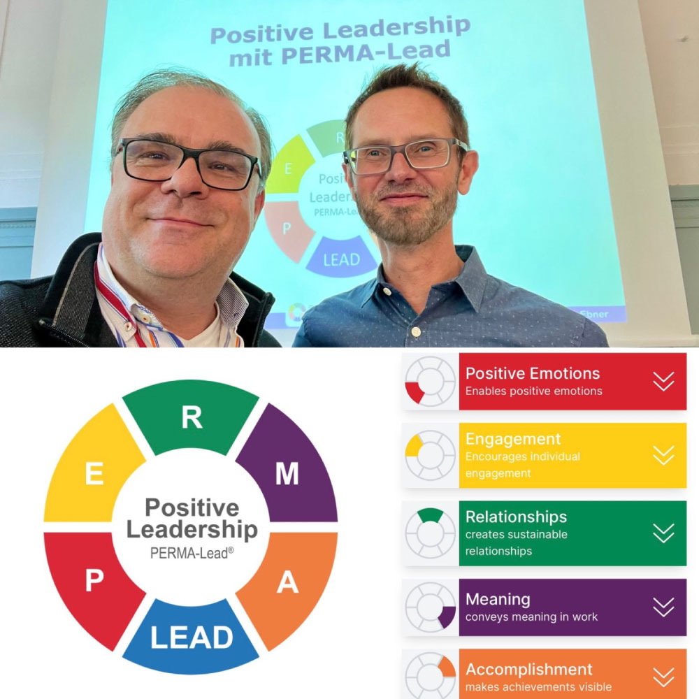 Gerd Müller-Pfeiffer bei einer Veranstaltung der Deutschen Gesellschaft für Positive Psychologie zum Thema PERMA-LEAD