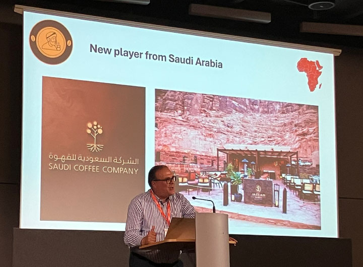 Gerd Müller-Pfeiffer als Keynote Sprecher auf der World of Coffee Geneva 2025